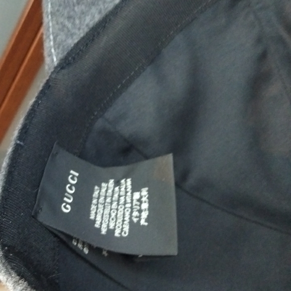 Gucci Wool Baseball Cap Authentic - Picture 9 of 12